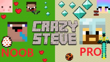 Crazy Steve io — Jogue de graça em Titotu.io